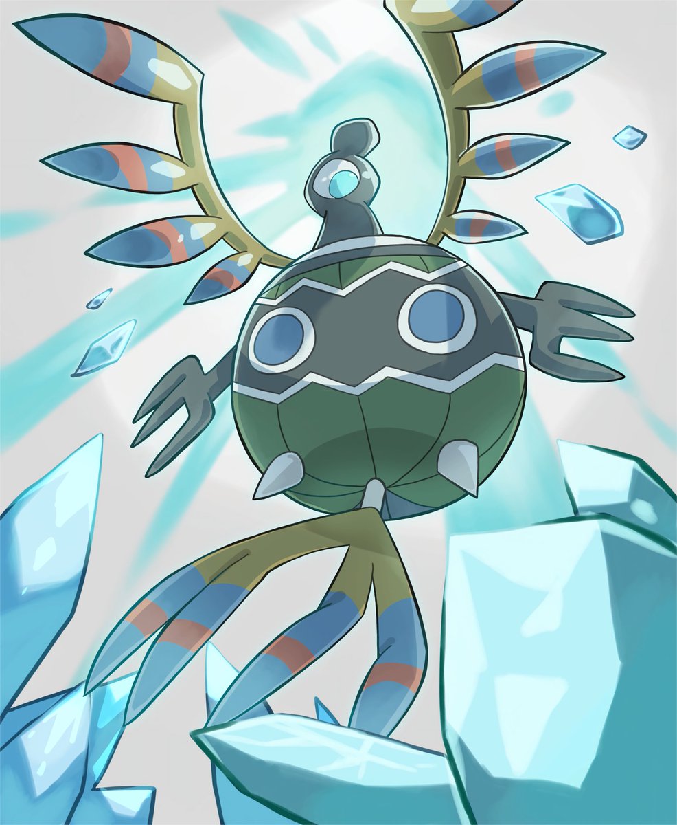 しちみ ポケモンイラスト シンボラーでれいとうビーム エフェクトの描き方は分かりません しちみ ポケモンイラスト シンボラーでれいとうビーム エフェクトの描き方は分かりません