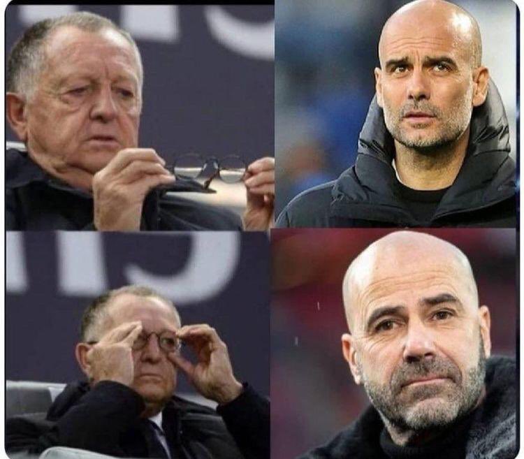 VibesFoot's tweet photo. L'OL et son nouveau coach... 🤭 https://t.co/bQDI8L35bq
