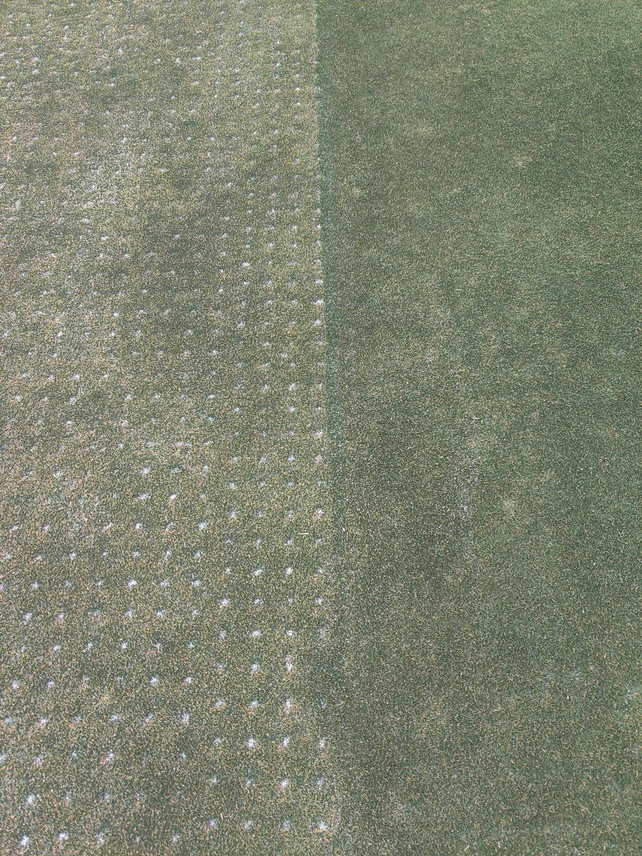 Talk about punching every square inch of green.🤜🤛 Grateful to have such skilled operators