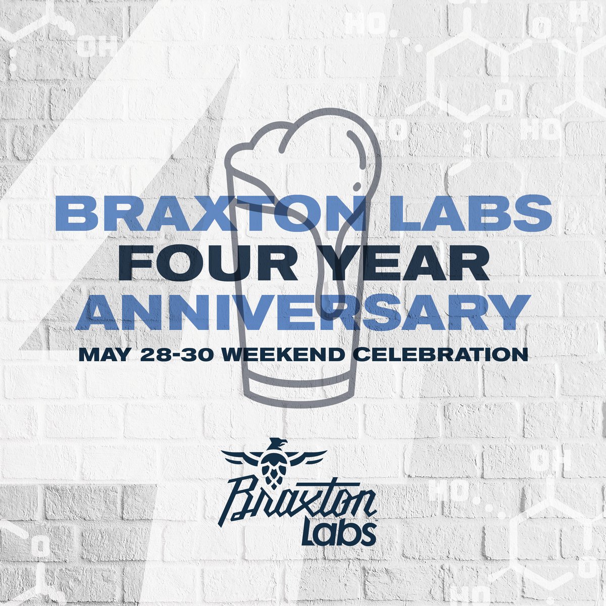 We're celebrating 4 amazing years of Labs this weekend! 
Come hang out with us in the beer garden, listen to live music, and enjoy specialty infusions all weekend long 🍻 #liftonetolife
