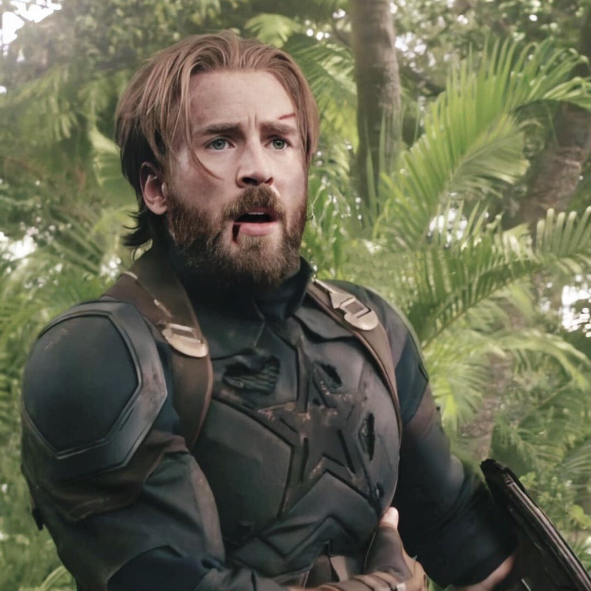 evanschain's tweet photo. chris evans as nomad steve rogers. that's it. that's the tweet. https://t.co/MKOYm9TQB1