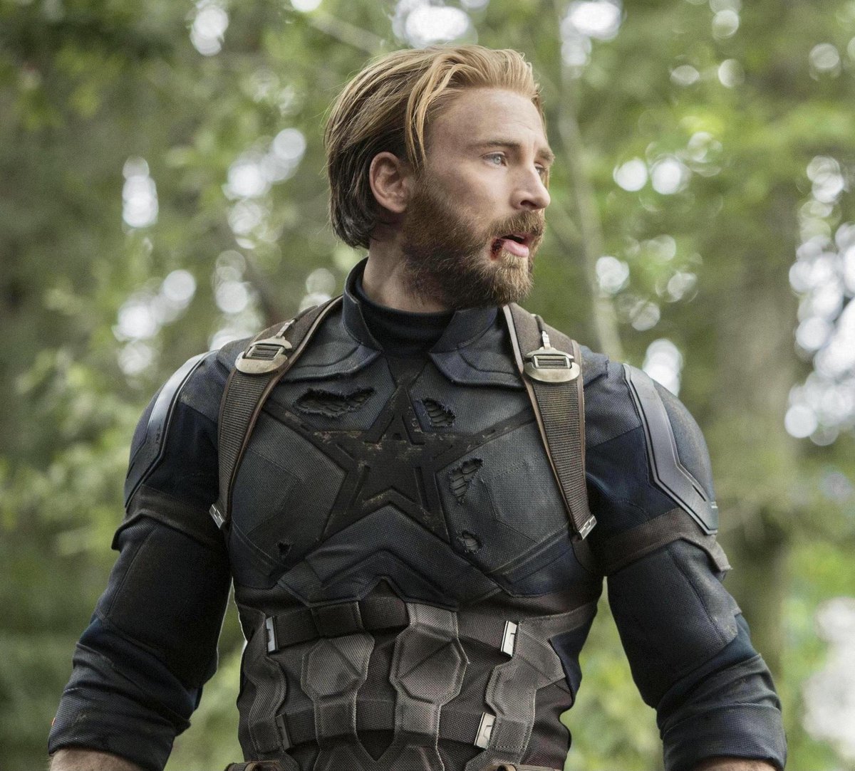 evanschain's tweet photo. chris evans as nomad steve rogers. that's it. that's the tweet. https://t.co/MKOYm9TQB1
