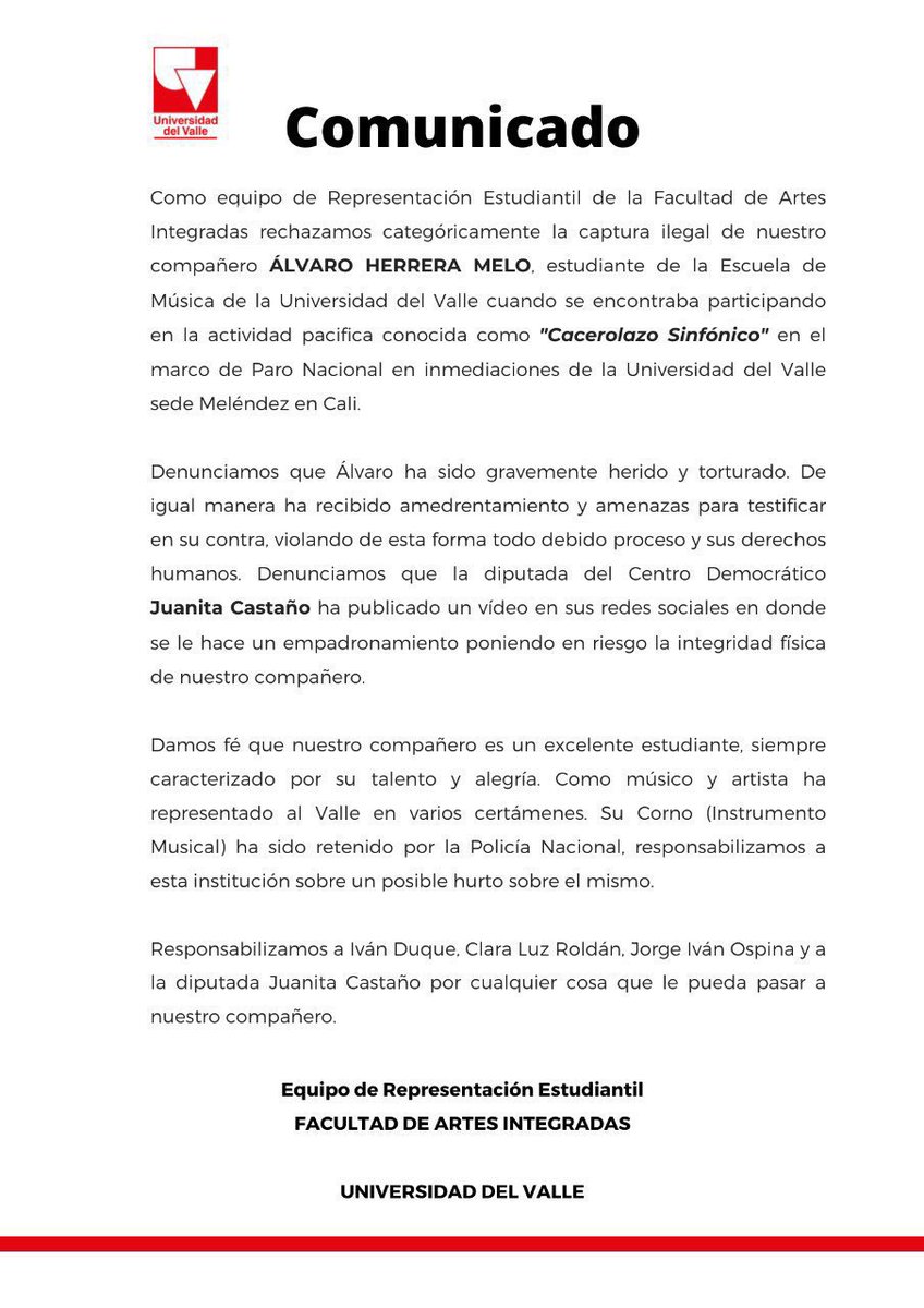 GOYOCQT's tweet photo. Si fueron capaces de humillar a Álvaro HERRERA No me imagino  que pasaría si fuera un joven empobrecido, sin estudios, sin oportunidades.  
#alvaroherrera https://t.co/8Mbib2rttL