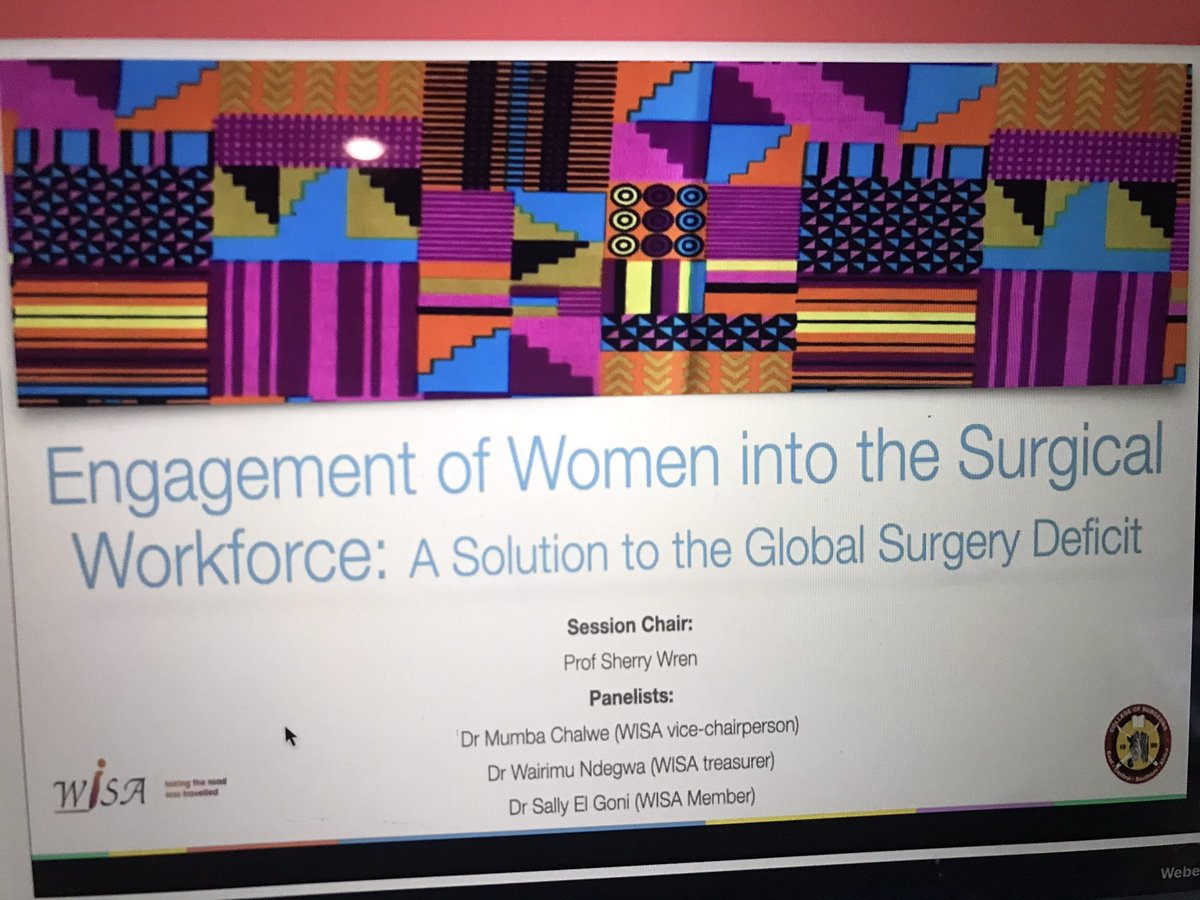 Dr. Wairim Ndegwa  from WiSA (Women in Surgery Africa ) explains the trainee experience and challenges to the #BRT2021
