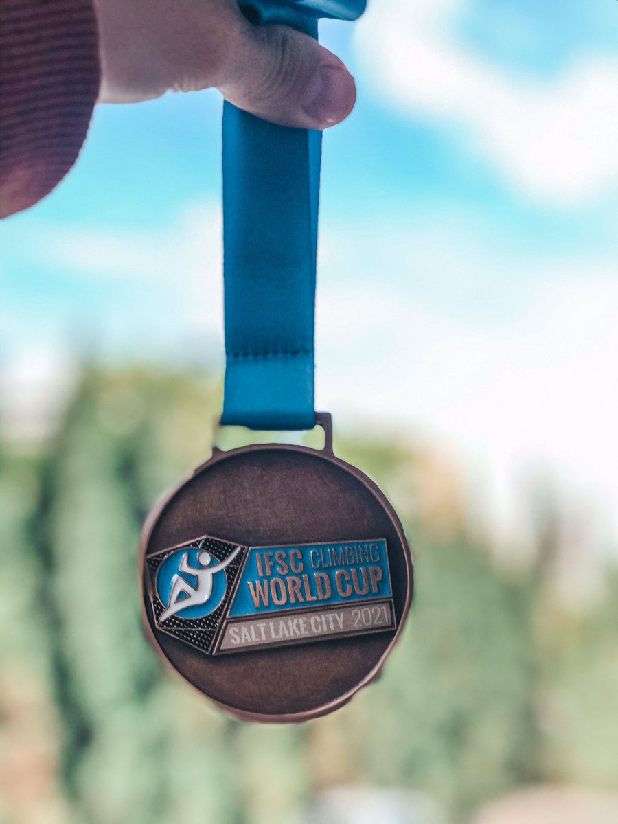 mdclimber's tweet photo. Puchar Świata Salt Lake City z brązowym medalem  🔥🚀 #speedclimbing #pzasport #dodaciskrzydel https://t.co/EeVKw0ujPM