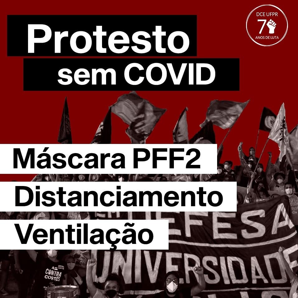 ufprdce's tweet photo. HOJE É DIA DE Protesto sem COVID ✋😠

TRIPÉ DA PROTEÇÃO CONTRA O CORONAVÍRUS

Siga @qualmascara e @protestosemcovid para mais informações.
.
.
.
#ForaBolsonaro #TsunamiVemAi #TiraAMaodaFederal #29M

🏛️ Diretório Central dos Estudantes
✊ Gestão Unidade Pela UFPR https://t.co/zy9LP8mmBF