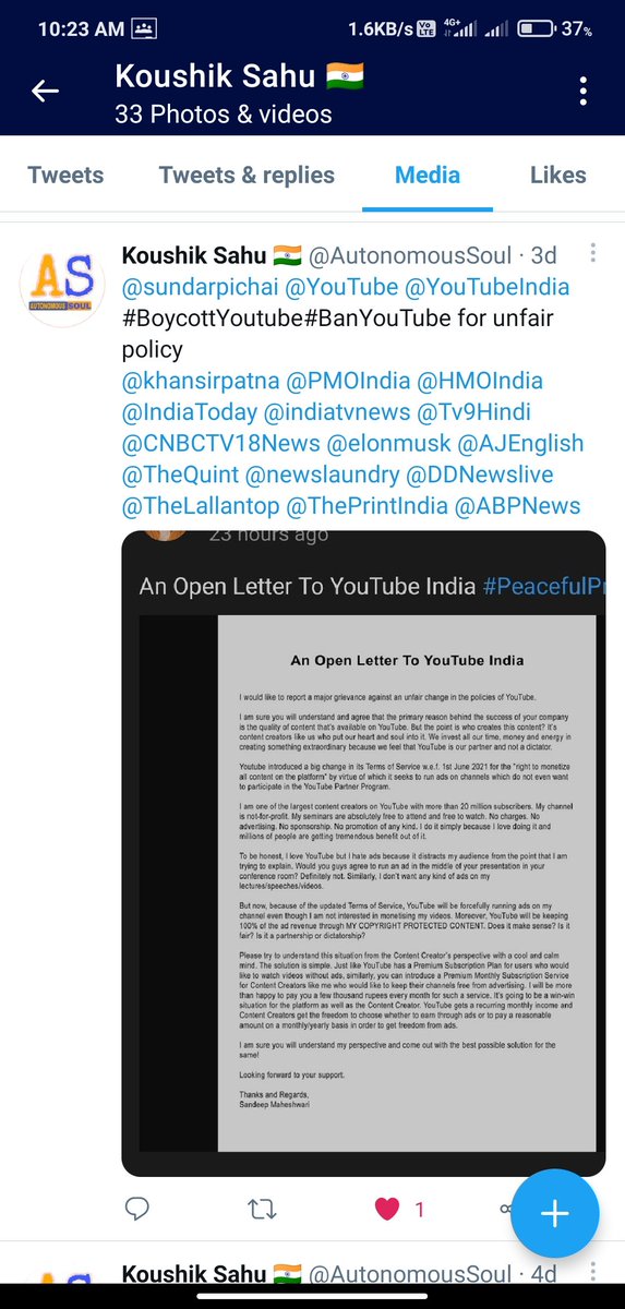 Why this tweet was deleted! <a href="/Twitter/">Twitter</a>Support @Twitter