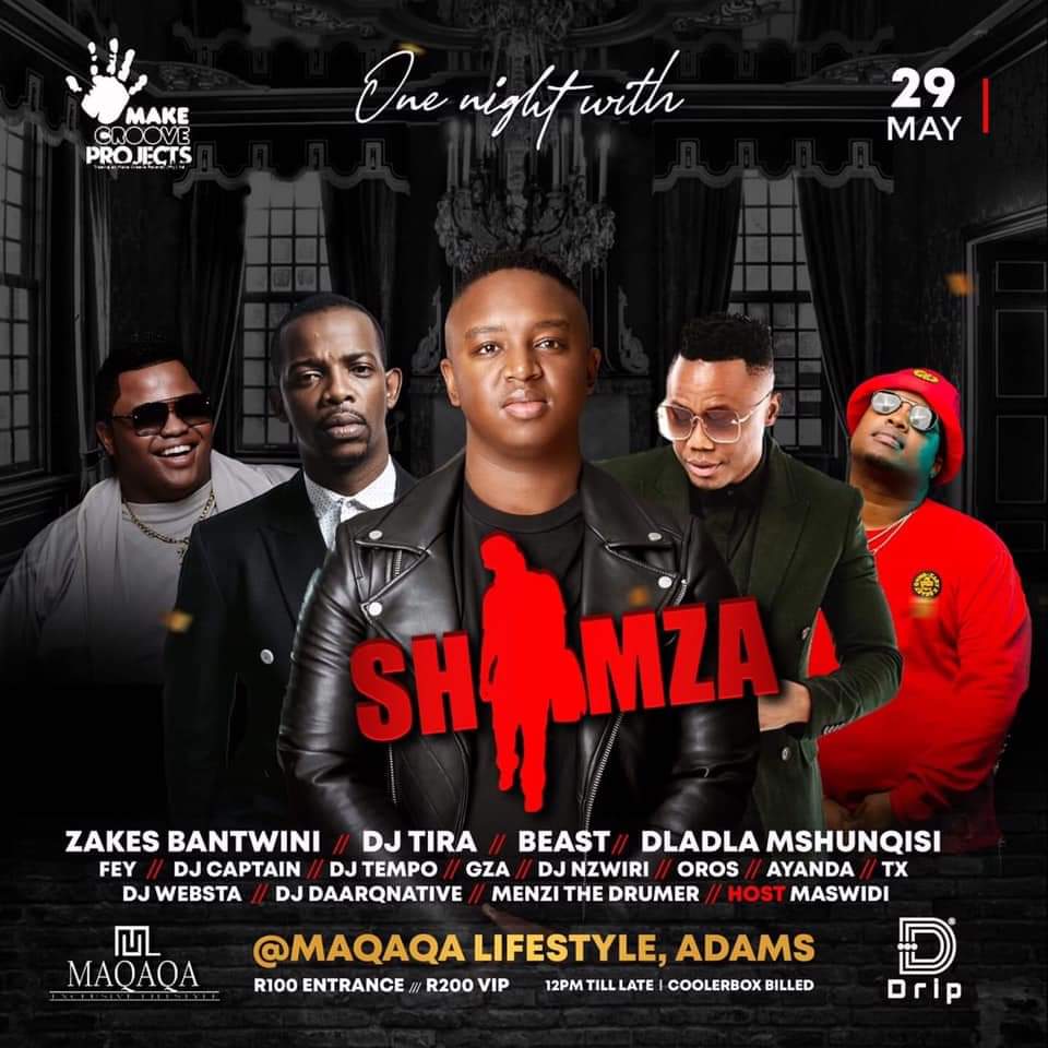 TheRealGigguide's tweet photo. 29.05.21 KZN #EntGuideSA @DJTira @Shimza01 @ZakesBantwiniSA @DjwebstaSA @djnzwiri @DJOrosSA https://t.co/MuU9pwIdHV