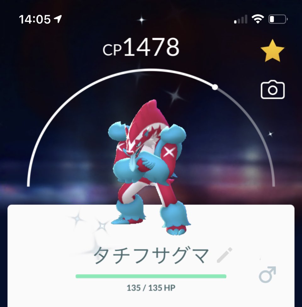 ポケ太郎 タチフサグマ色違い ポケモンgo ジグザグマ 色違い T Co 01xalpt58y Twitter