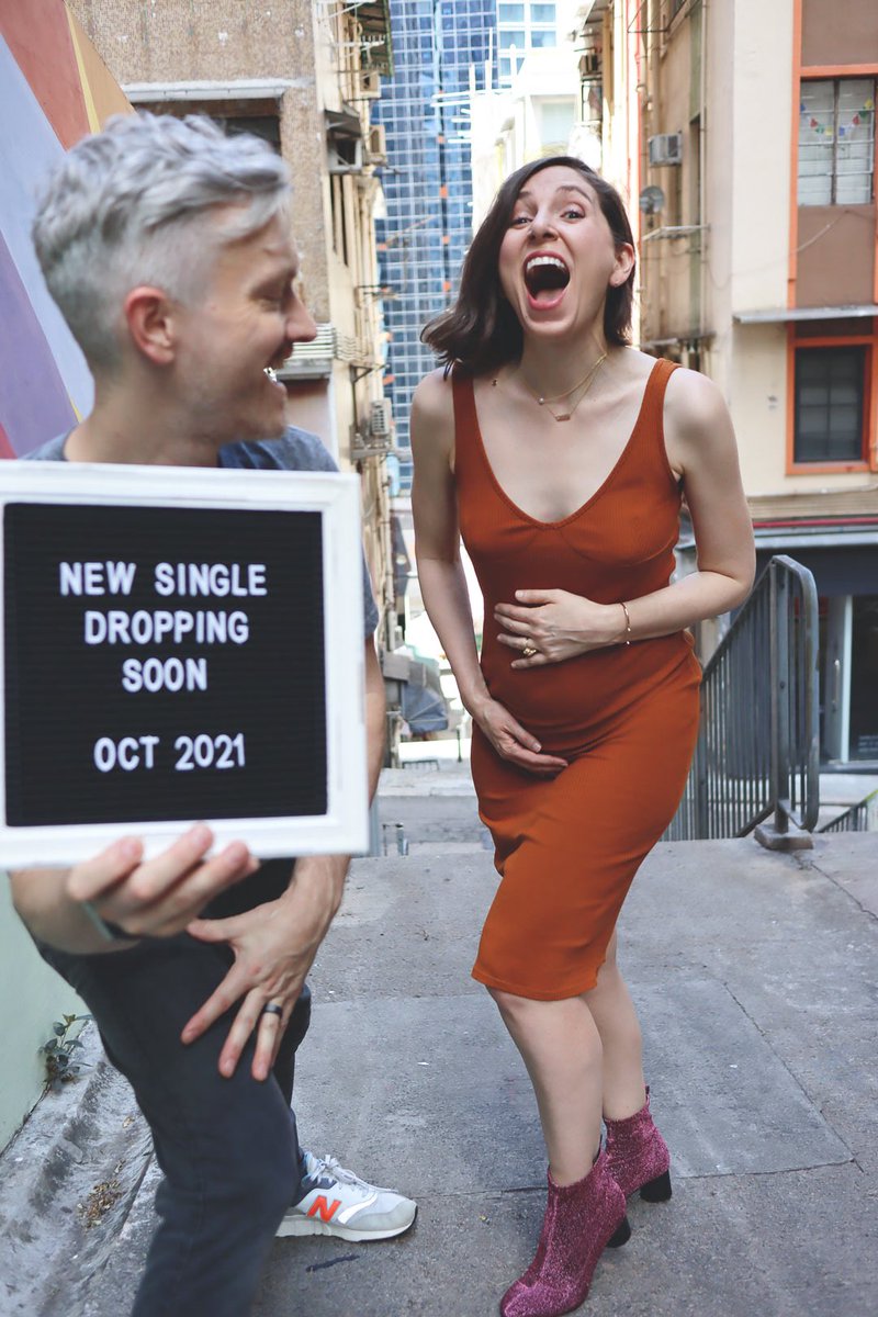leoracaylor's tweet photo. I wish there was a single word in the English language that meant in equal parts: joy, gratitude, miracles, magic, faith, hope, and love. A way to capture a whole universe in a sentence. 

We can’t wait to meet you Baby Caylor! 🧡 https://t.co/FHqdDcKGRy