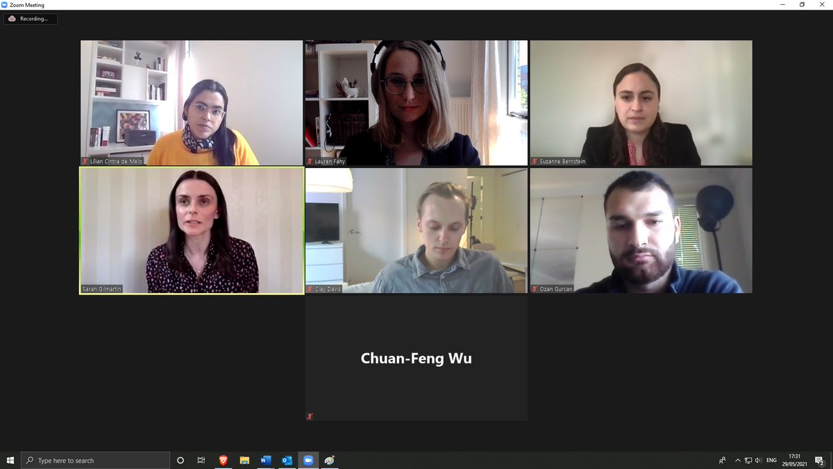 Lauren Fahy (@laurenafahy) on Twitter photo Had the pleasure today of chairing a session on sociotechnical change and the law at LSA 2021 today. As always, a fascinating group of inter-disciplinary scholars! <a href="/law_soc/">Law and Society</a> Had the pleasure today of chairing a session on sociotechnical change and the law at LSA 2021 today. As always, a fascinating group of inter-disciplinary scholars! <a href="/law_soc/">Law and Society</a>