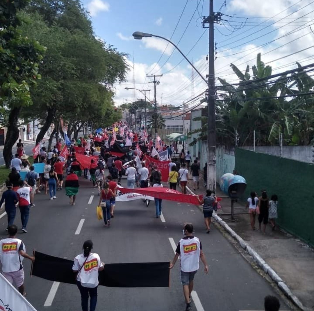 Bora Nordeste pela manifestação #ForaBolsonaro no #29M! Fora genocida! 🔥 🇧🇷 🏴🚩

#29MForaBolsonaro #ForaBolsonaroGenocida