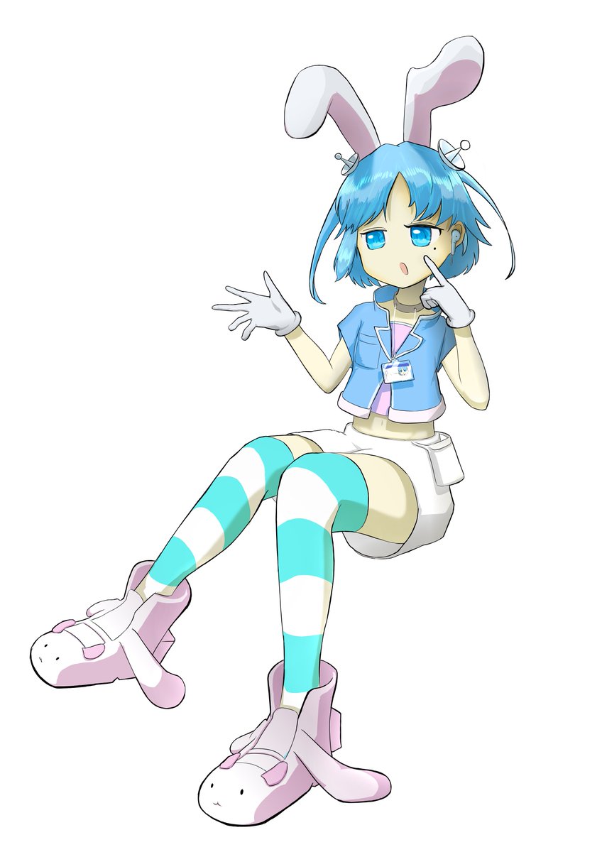 #アクアイラコン2021 
#キャラクター部門
お題「デジタルワールド」の水先案内人をイメージしました!
よろしくお願いします! 