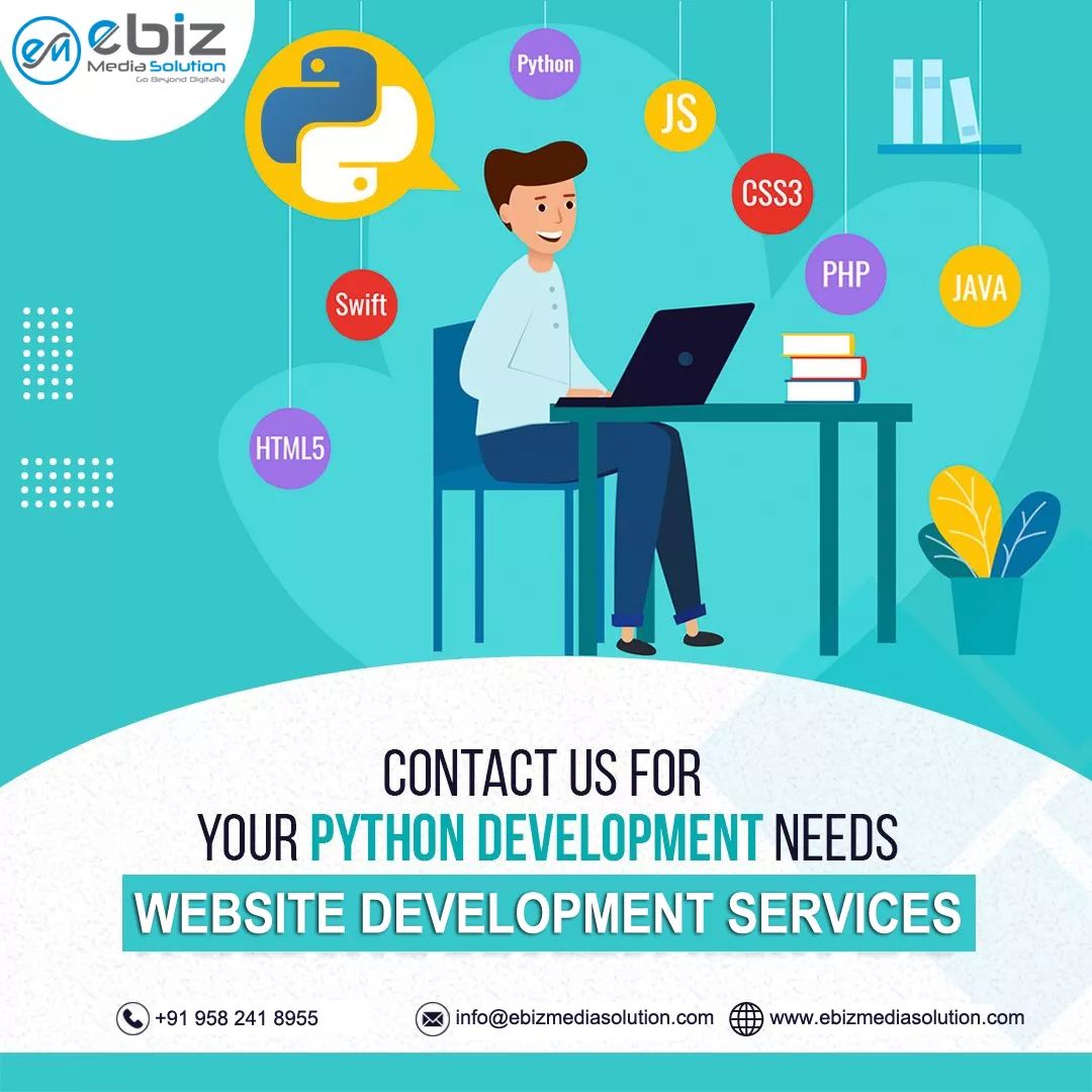 ebizmedia_'s tweet image. At Ebiz Media Solution, We provide impactful development services using the latest technologies such as python to laravel, our in-house development team can furnish all your needs.
#python #pythondevelopment #pythondevelopmentservices #TeamEbiz #EbizMediaSolution