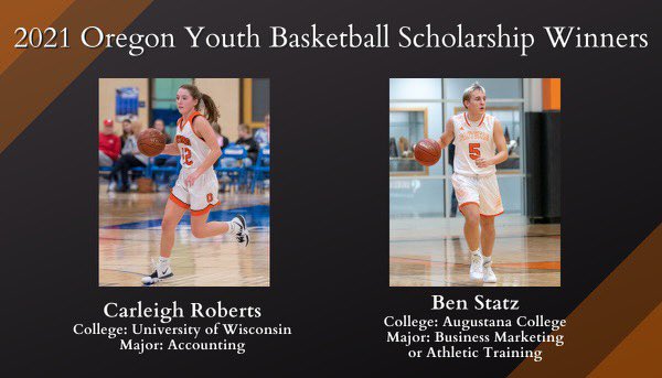 PanthersHoops's tweet photo. Congratulations to the recipients of our 2021 scholarships, Carleigh Roberts and Ben Statz. https://t.co/KdpCTFrJeJ