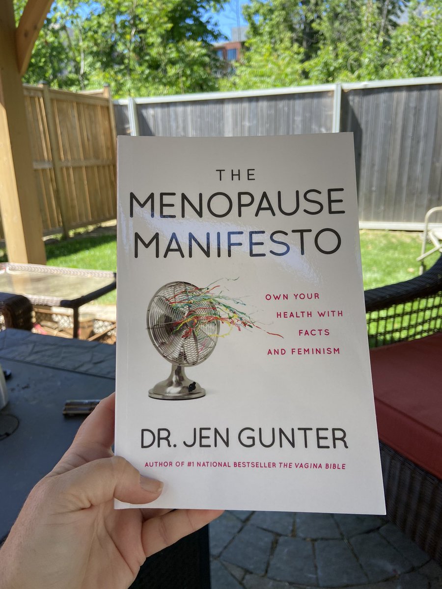 It’s finally here!! I have been (somewhat) patiently waiting for #MenopauseManifesto since @DrJenGunter came to @Writersfest 2019 for the #VaginaBible and teased this book was in the works. Now to devour it before June 17 when @JulieSLalonde hosts her again at @Writersfest 2021.
