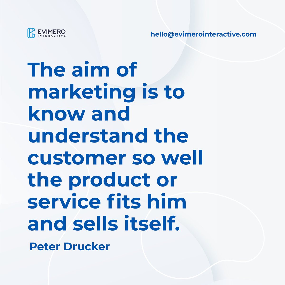 evimerointeract's tweet photo. It’s all about understanding and always considering the customer’s experience - do you agree with this?
#EvimeroInteractive https://t.co/tKpyUdKrTS