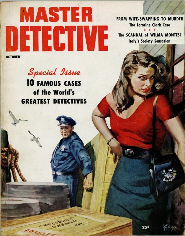 Covers, Baryé Phillips, Crime, Magazine, Master Detective.