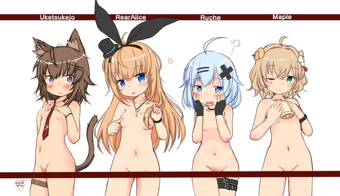 #今月描いた絵を晒そう
ほとんど描けてない...! ><; 