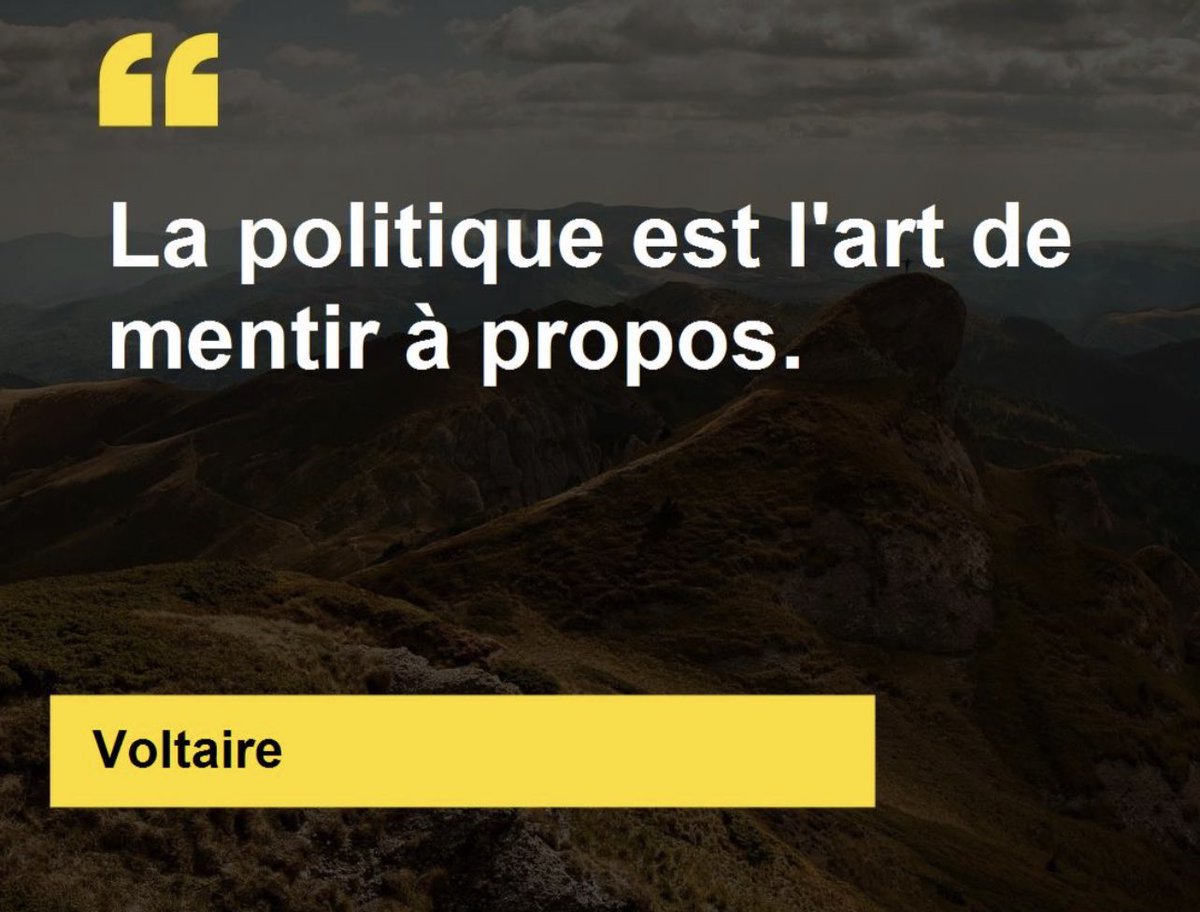 Petite citation du jour
