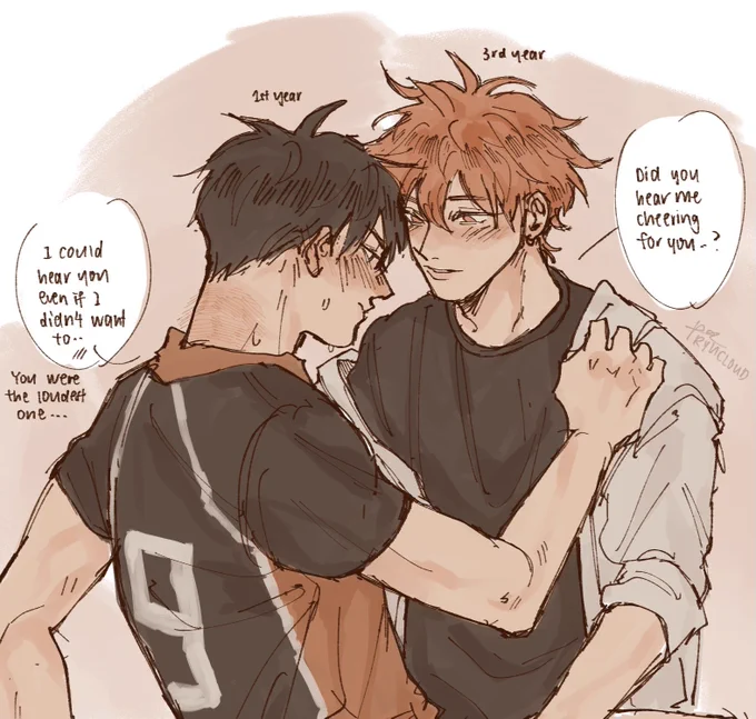 a surprise visit 🐥

#kagehina #haikyuu 