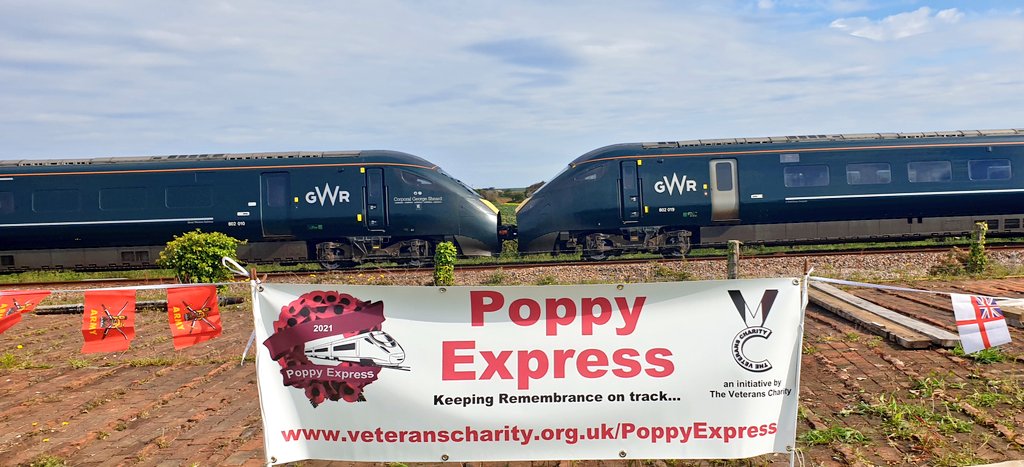 RemembeRoutes's tweet photo. It doesn't matter what Locomotive you are...or what #Train or #Freight Operating Company...
We hope they will all join The @VETERANSCHARITY and @GWRHelp and help #KeepingRemembranceOnTrack in 2021 by joining the #PoppyExpress https://t.co/aSg2kUbWIE