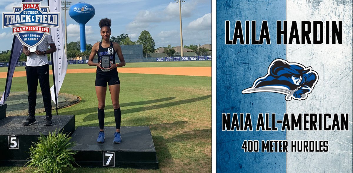 Congrats to Laila Hardin on earning NAIA All-American honors yesterday at the <a href="/NAIA/">NAIA</a> Track &amp; Field National Championship in the 400-meter hurdles!