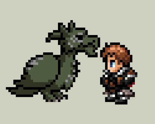 会いたかった、ずっと会いたかったんだよ。
#FF14 #セト #ドット絵 