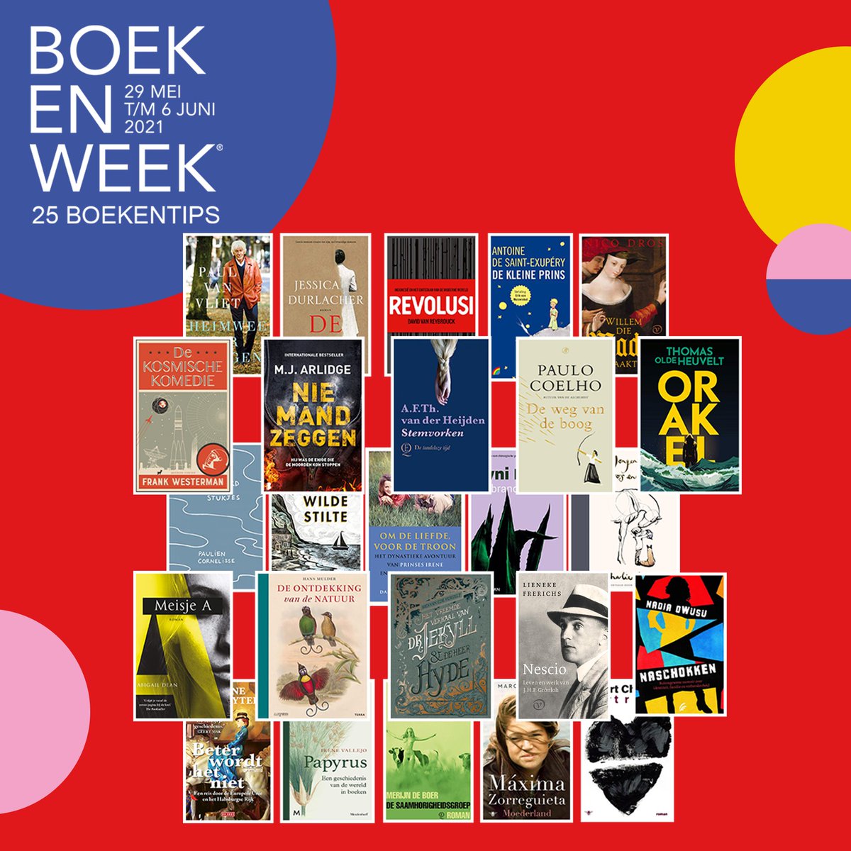 We geven je 25 boekentips op hebban.nl/boekenweek! Bij elke tip vind je een leesfragment om je een indruk te geven van het boek en zo de keuze nog eenvoudiger te maken. Ga langs je favoriete boekhandel en krijg vanaf vandaag het Boekenweekgeschenk van @HannaBervoets cadeau.