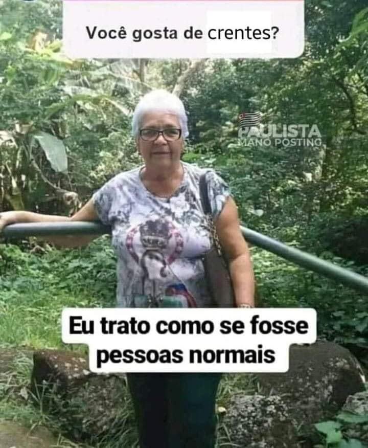 Handllex's tweet photo. Tenho até amigos que são crentes... https://t.co/uidXvhv2mT