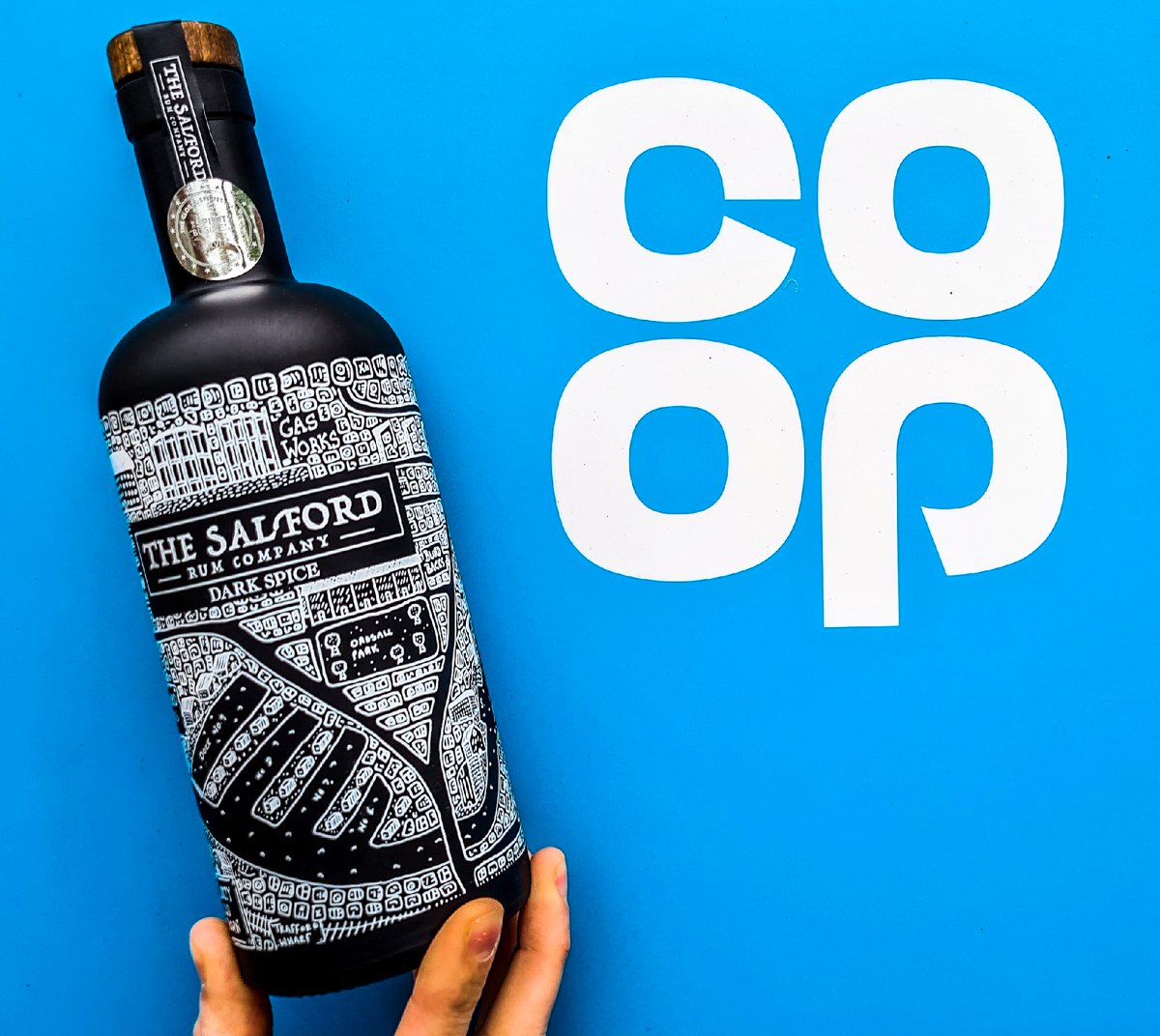 SalfordRum's tweet photo. We have more exciting news...

We have a new stockist for you to get your Bank Holiday bottle😀🥃

We have launched in 90 @coopuk stores across the UK👊🏻

Head to the store locator on our website to see if we are in your local store 🤞🏻🥃 https://t.co/q4rPn1pC9T