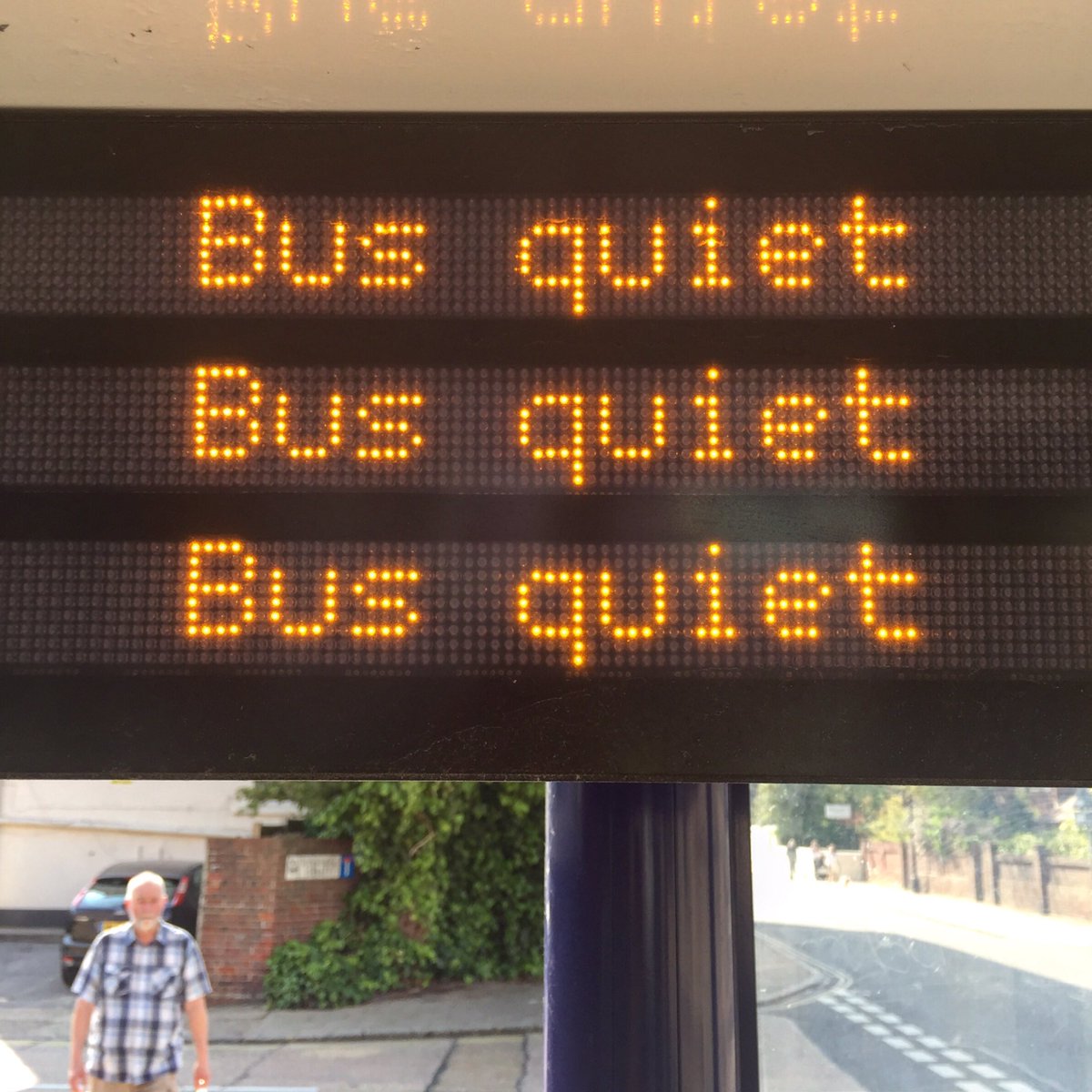 museumsound's tweet photo. Donβt mind us, weβre waiting for one of the quiet buses π€·π»ββοΈ
#busquiet #quietbus #bus #quiet #language #signage #cultureofsound #soundbeyondmusic https://t.co/hMWNHsljM6