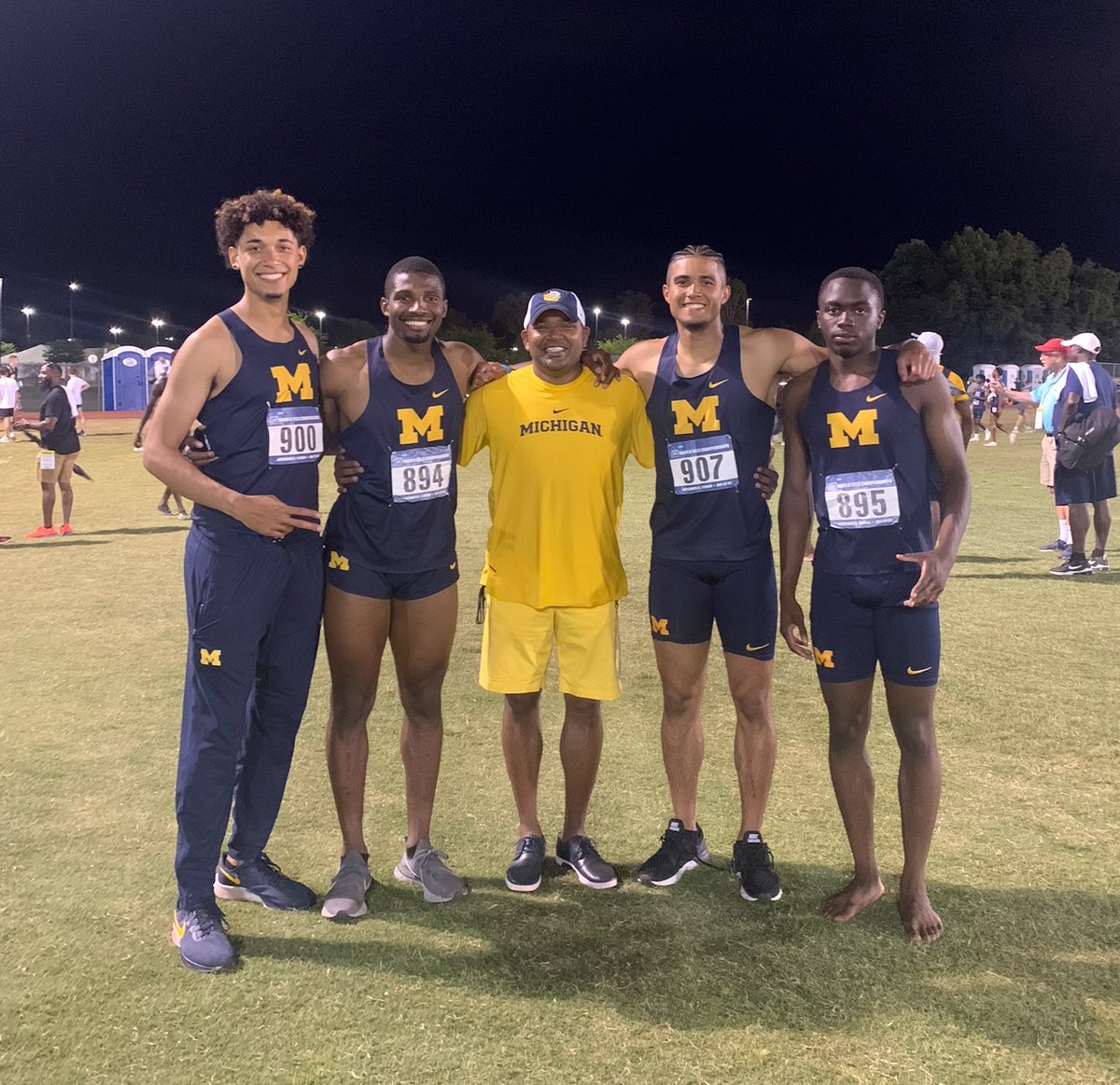 NCAA East Prelims | 4x400 Relay Quarterfinals

🏆 GOING TO NATIONALS! 🏆

It's official now: Michigan is going to the NCAA Championships in the 4x400 relay!

The scheduled run-off race was called off.

We'll see you in Eugene, Roland, Ayden, Vail and Dubem!

#GoBlue