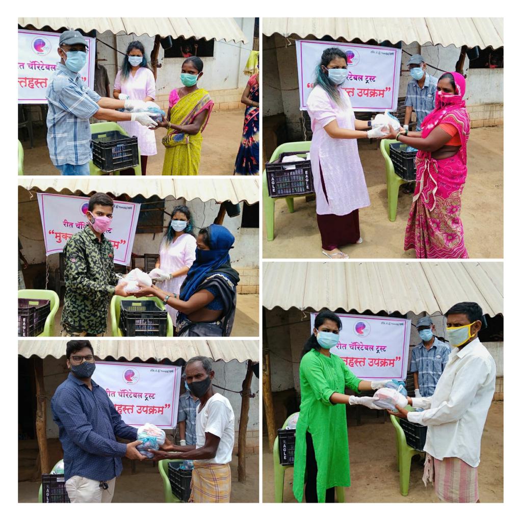 reet_creation's tweet photo. #मुक्तहस्त 
#helpingeachother #covid_19
#tribal #tribalpeople #aboriginal 
#food #donate #small #contribution #fightagainstcorona #staysafe #onesteptowardshumanity #Reetcharitabletrust #ngo #work #socialwork #socialactivities 
#reetteam #teamwork 
#india #mumbai #thane #badlapur https://t.co/5uFvAWzm1e