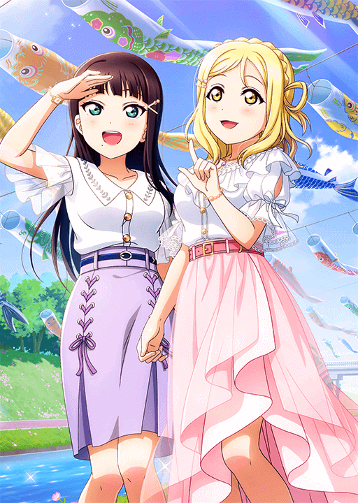 Daily Mari Mari Has Two Hands For Her Two Girlfriends ラブライブ 小原鞠莉 T Co Akvghv8b85 Twitter