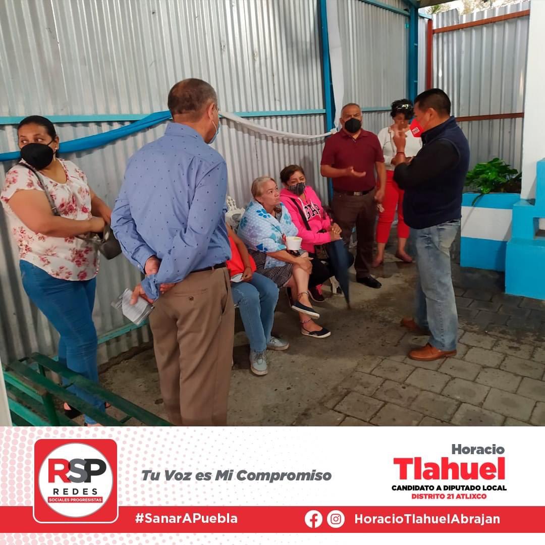 abrajan9's tweet photo. Sostuvimos un ameno encuentro con inspectores de diversas colonias de Atlixco, compartimos los mismos pensamientos e intenciones de corregir el rumbo de Atlixco y del distrito 21.
Cada vez somos más quienes queremos sanar a Puebla.
#HoracioTlahuel #SanarAPuebla #SanarAMéxico https://t.co/KpRLoIbJP7