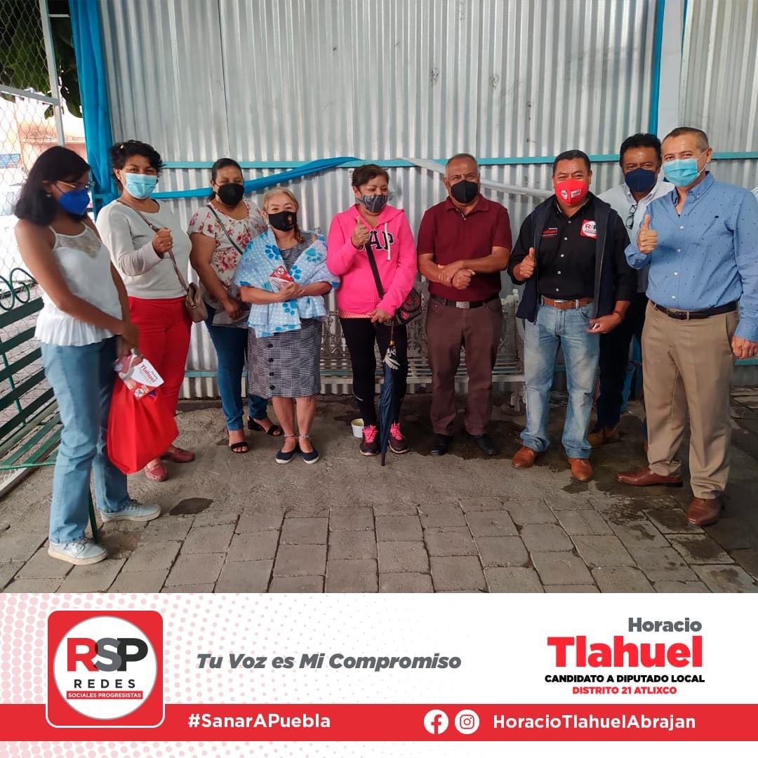 abrajan9's tweet photo. Sostuvimos un ameno encuentro con inspectores de diversas colonias de Atlixco, compartimos los mismos pensamientos e intenciones de corregir el rumbo de Atlixco y del distrito 21.
Cada vez somos más quienes queremos sanar a Puebla.
#HoracioTlahuel #SanarAPuebla #SanarAMéxico https://t.co/KpRLoIbJP7