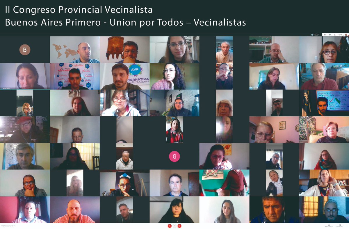 Terminamos el "II Congreso Provincial Vecinalista", con una gran participación en las distintas comisiones de trabajo, donde pudimos compartir e intercambiar propuestas en pos de lograr diversas acciones.
<a href="/VecinalistasBA/">Vecinalistas BA</a> <a href="/unionportodosok/">unionportodosok</a> <a href="/baprimero/">Buenos Aires Primero</a> #Vecinalismo