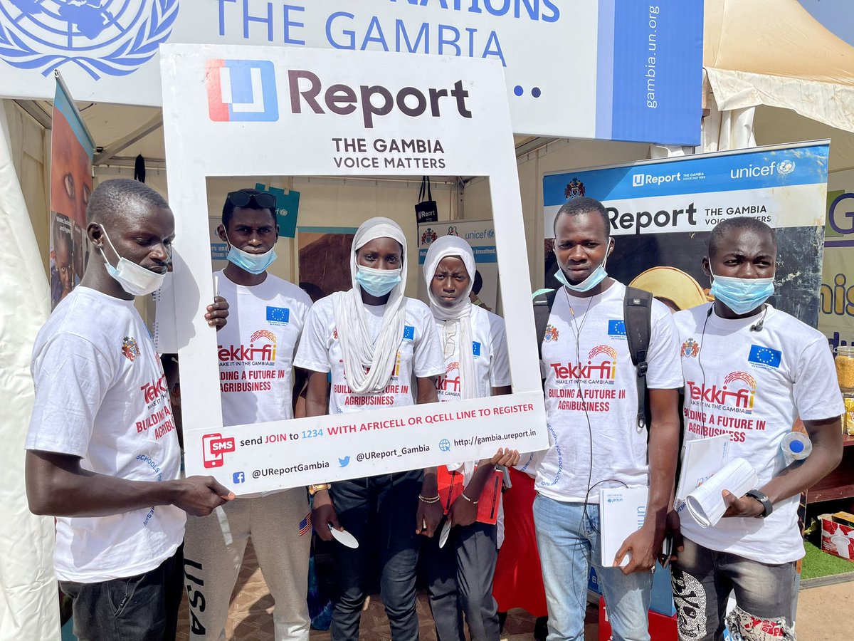 UNICEFGambia's tweet image. Well, new is dynamic. 

Welcome to our new U-Reporters who’re on excursion and decided to stop by our stall to register on the @UReport_Gambia platform. 

@ITC_Gambia @EUinTheGambia #TekkiFii