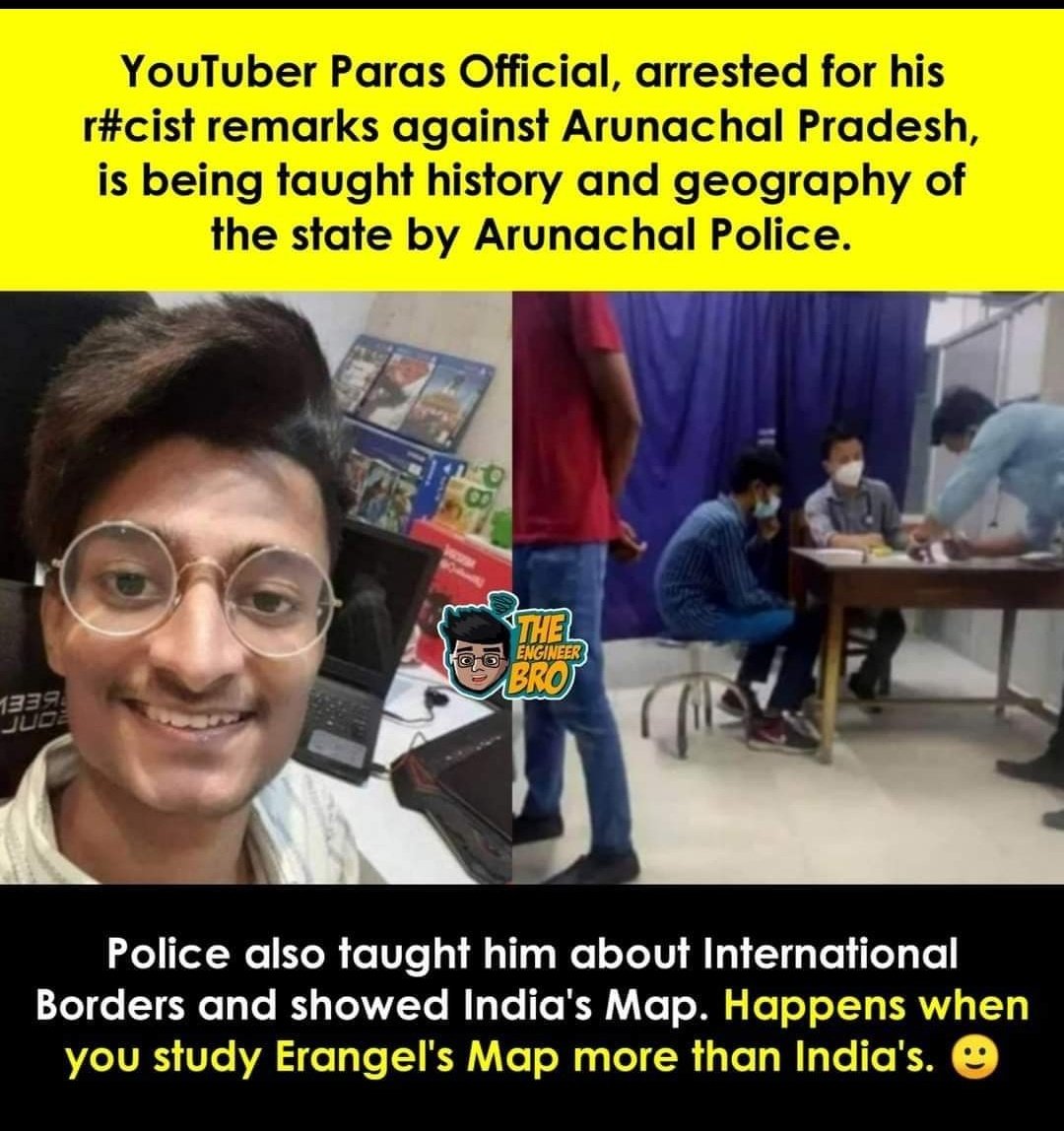 paaginhaokip's tweet photo. Which School in India Don't Have Geography (Geography of India) syllabus/subject?
Well done @ArunachalPolice
#GeographyOfIndia
Northeast peoples know all states & culture of India🇮🇳 Learn more states of India & culture #IndiaDiversity https://t.co/sx617y4PdZ