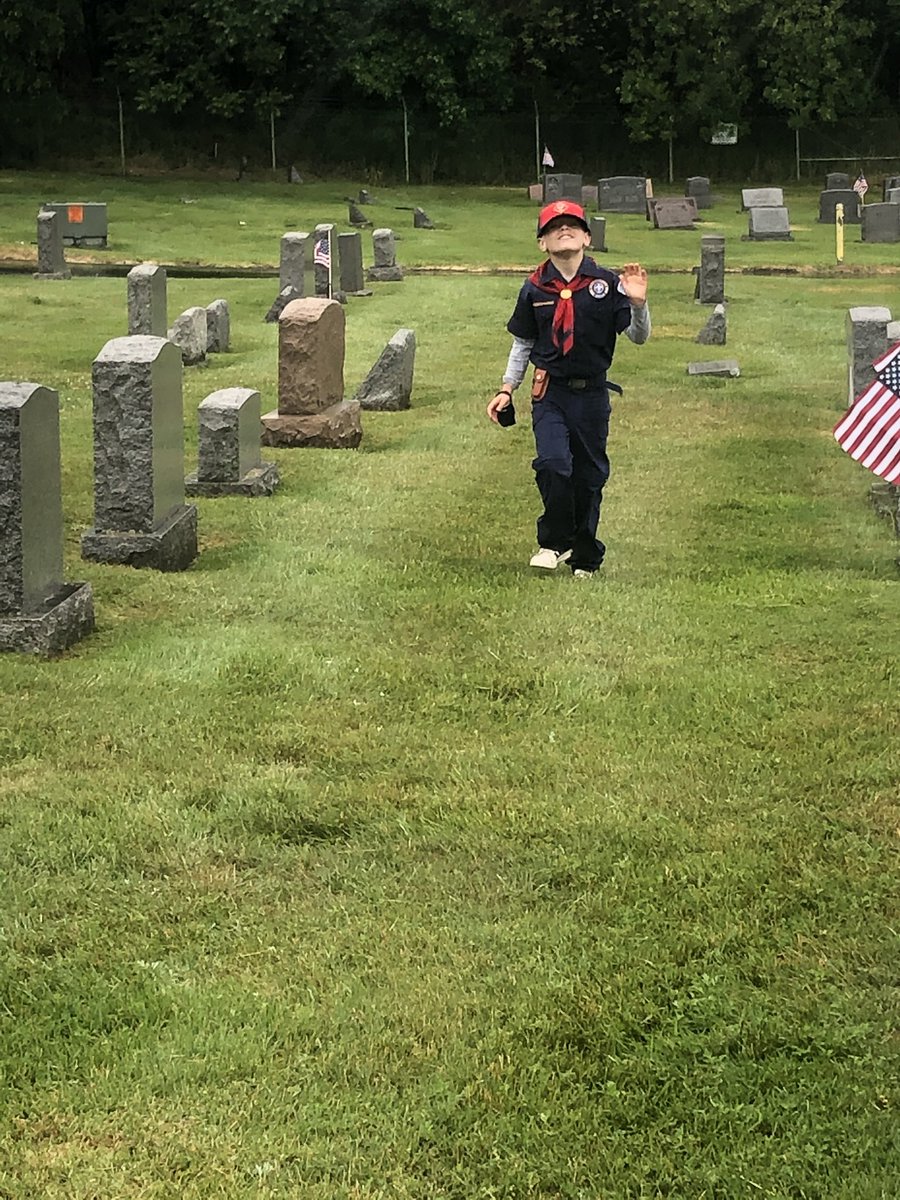 I’m so proud of my Brayden❤️🇺🇸#honorourfallen #cubscouts