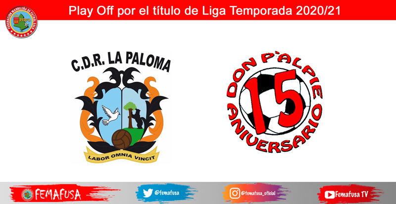 ⚽️📢 FINALLLL de la 1ª semifinal de la PRIMERA REGIONAL MASCULINA de los Play Off de liga 20/21 en el Polideportivo Municipal Plata y Castañar, (Villaverde) JMD_villaverde Madrid <a href="/Lineamadrid/">Línea Madrid</a> 
C.D.R. LA PALOMA”C” 4 @cdr_lapaloma vs DON PALPIE ARANJUEZ FS 6 <a href="/Donpalpie_FS/">Don Palpie Aranjuez FS</a>
Partidazo