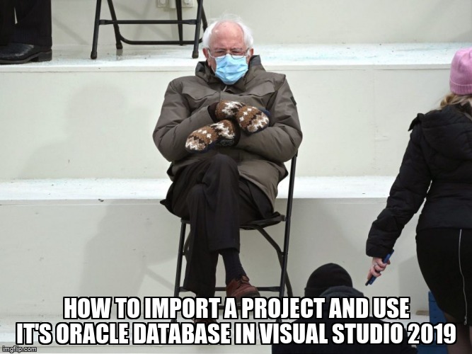 overflow_meme's tweet image. How to import a project and use it's Oracle Database in Visual Studio 2019 stackoverflow.com/questions/6775… #oracle19c #visualstudio2019