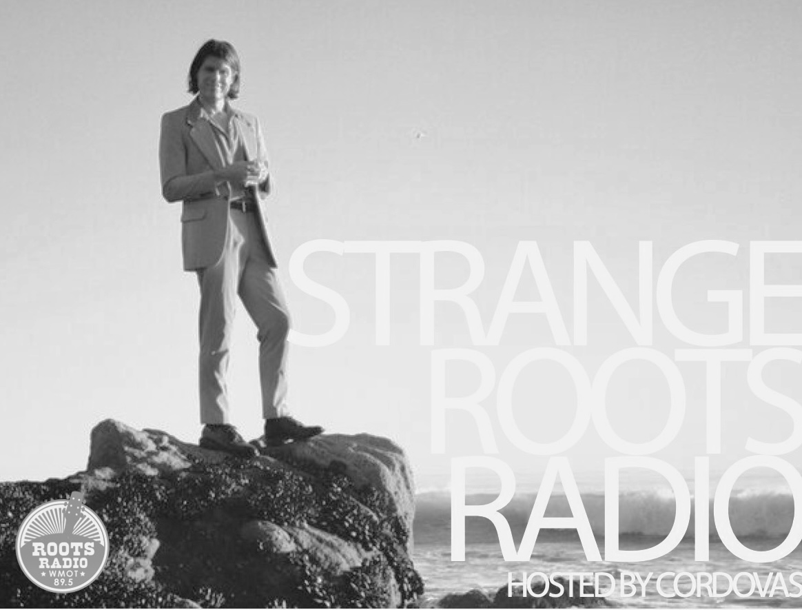 Strange_Roots's tweet photo. Tomorrow on SRR @cordovasband spends their week off from tour spinning tunes they’ve collected on the road—from classic Nilsson to @themagfields. DJ Hot Ashe makes 60s and 70s selections &amp; Dirty Hippie reimagines instant gratification. Sundays at 10pm CT @WMOT_RootsRadio. https://t.co/FPbUpuEdCc