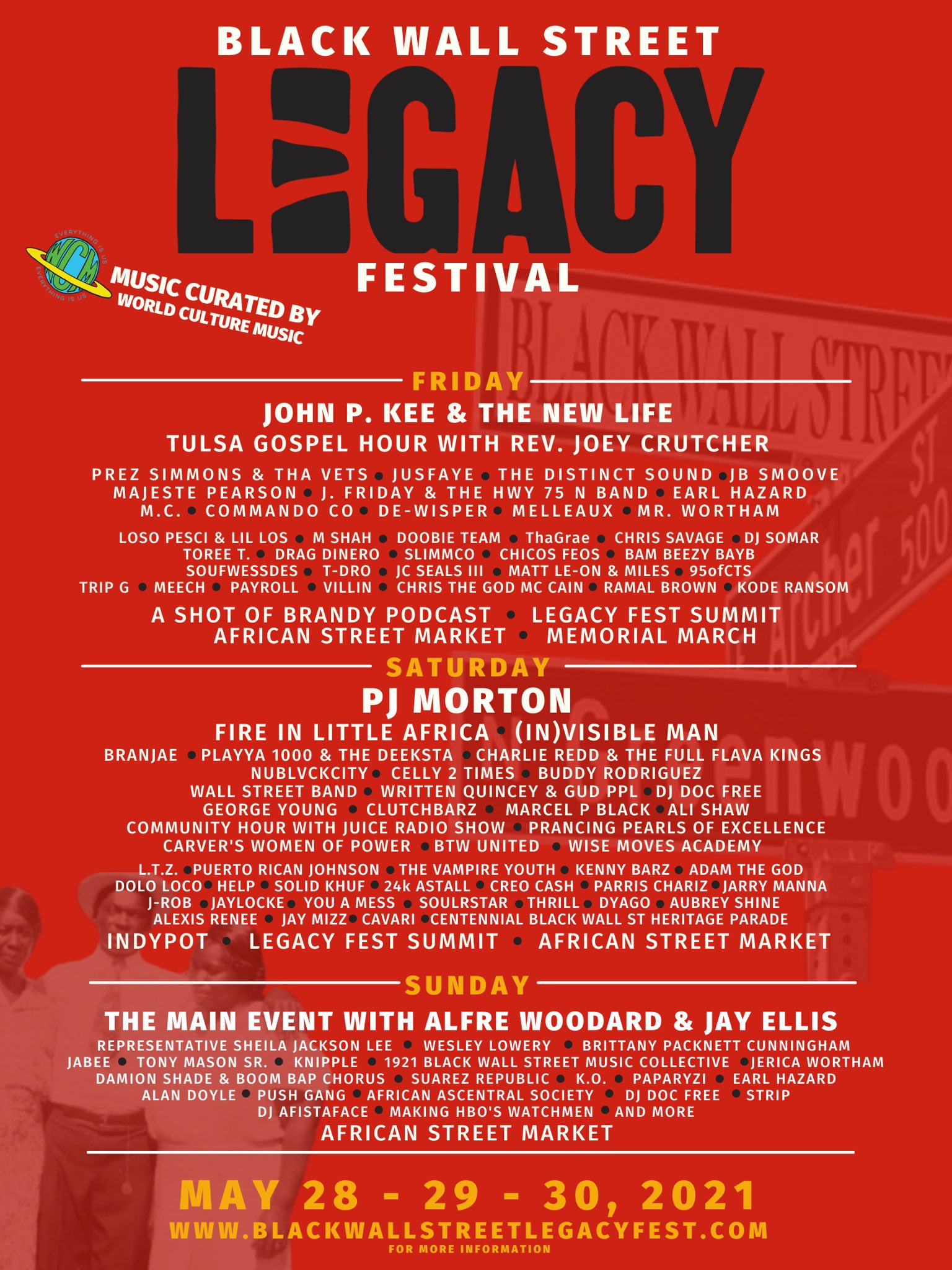 Black Wall Street Legacy Fest (BWSLegacyFest) / Twitter