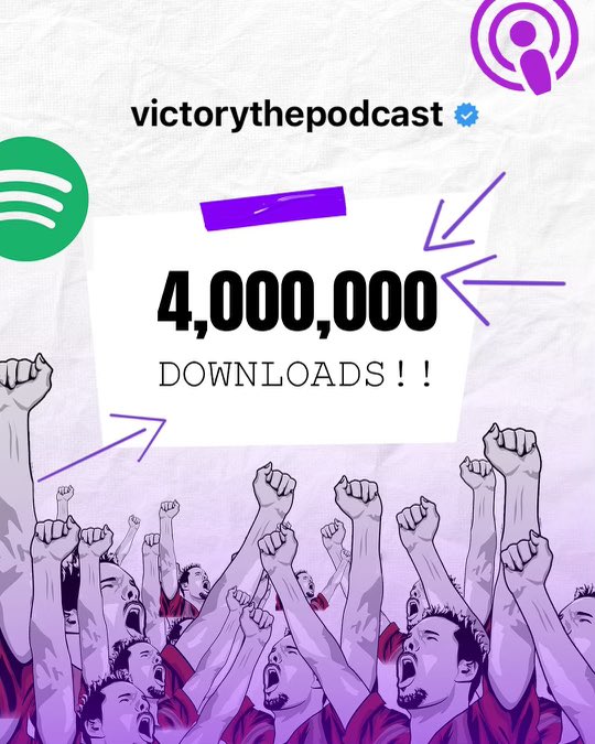 In a month, it will be one year since our first episode aired. Thank you all. Spread the word. Let’s keep it rolling. Victory! <a href="/victorypod/">Victory The Podcast</a>