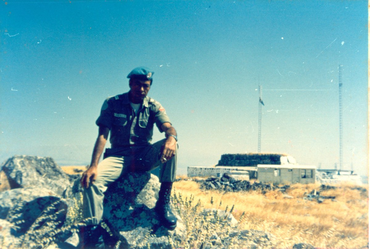 Today May 29 is the International Day of UN #Peacekeepers -My father was a #bluehelmet from #Peru for the UN Emergency Force II (#UNEFII), created in 1973 to supervise the ceasefire between Egyptian and Israeli forces at the end of Yom Kippur War @UNPeacekeeping @EjercitoPeru 1/4 https://t.co/zFDqZLFfYg