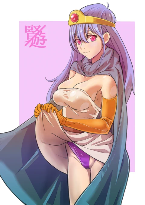 若き日に僕の精子を搾り尽くしたキャラ3
ドラクエで一番エロいキャラはDQ3の女賢者だと思う。
緑色のドットだけで抜ける。 