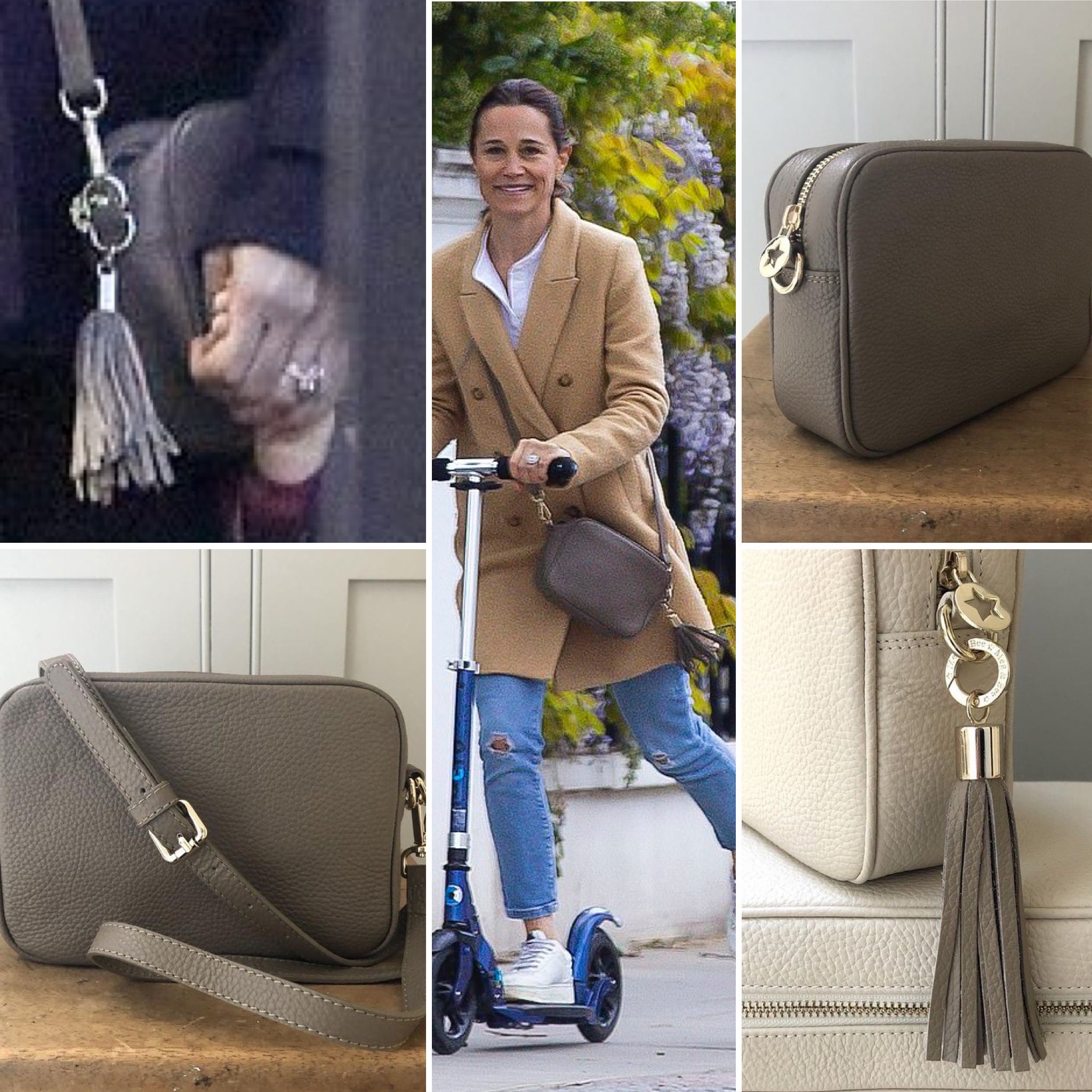 Kate Effect Affected on X: The mystery is solved! Pippa Middleton Matthews  carried camera bag by Meg u0026 Bee The Classic Kit crossbody bag in mushroom  🍄 👜 #pippamiddleton #pippamiddletonstyle #crossbody #crosdbodybag #