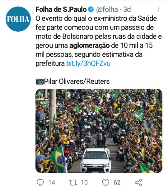 HipocrisiaShow's tweet photo. Um evento gerou aglomeração, o outro evento não. Hipocrisia! https://t.co/2ppLA6S0nE
